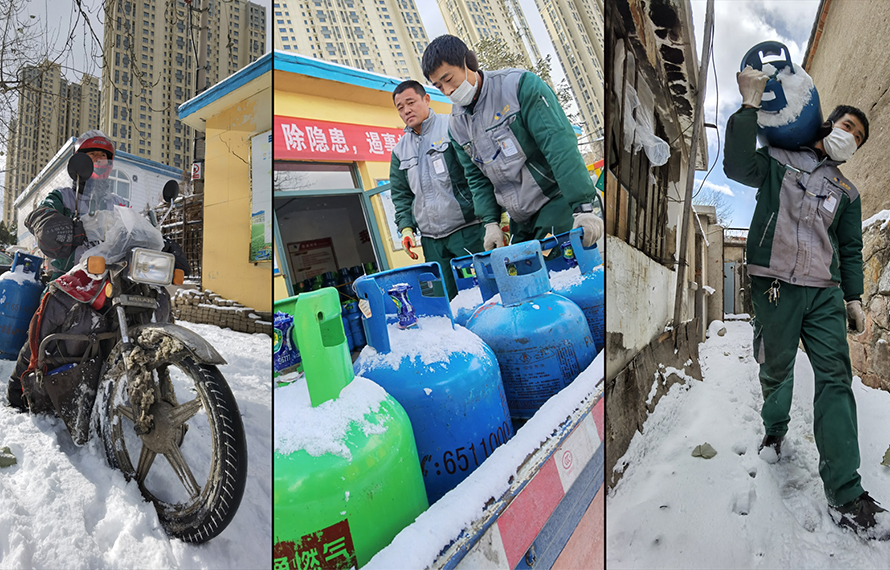 浴“雪”奮戰(zhàn) | 匯通人堅(jiān)守崗位，只為運(yùn)氣到家